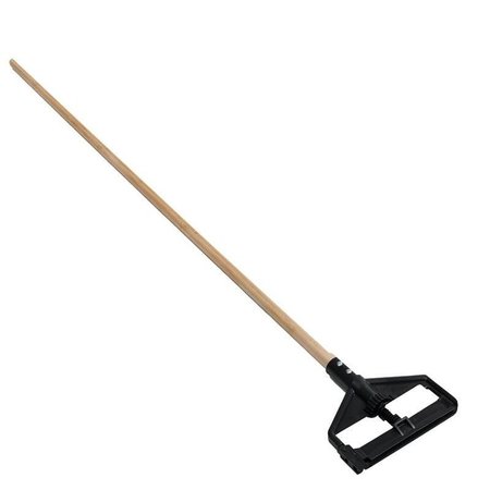 RUBBERMAID Invader Wet Mop Handle, 1 in Dia, 60 in L, Side Gate, Bamboo FGH117280000
